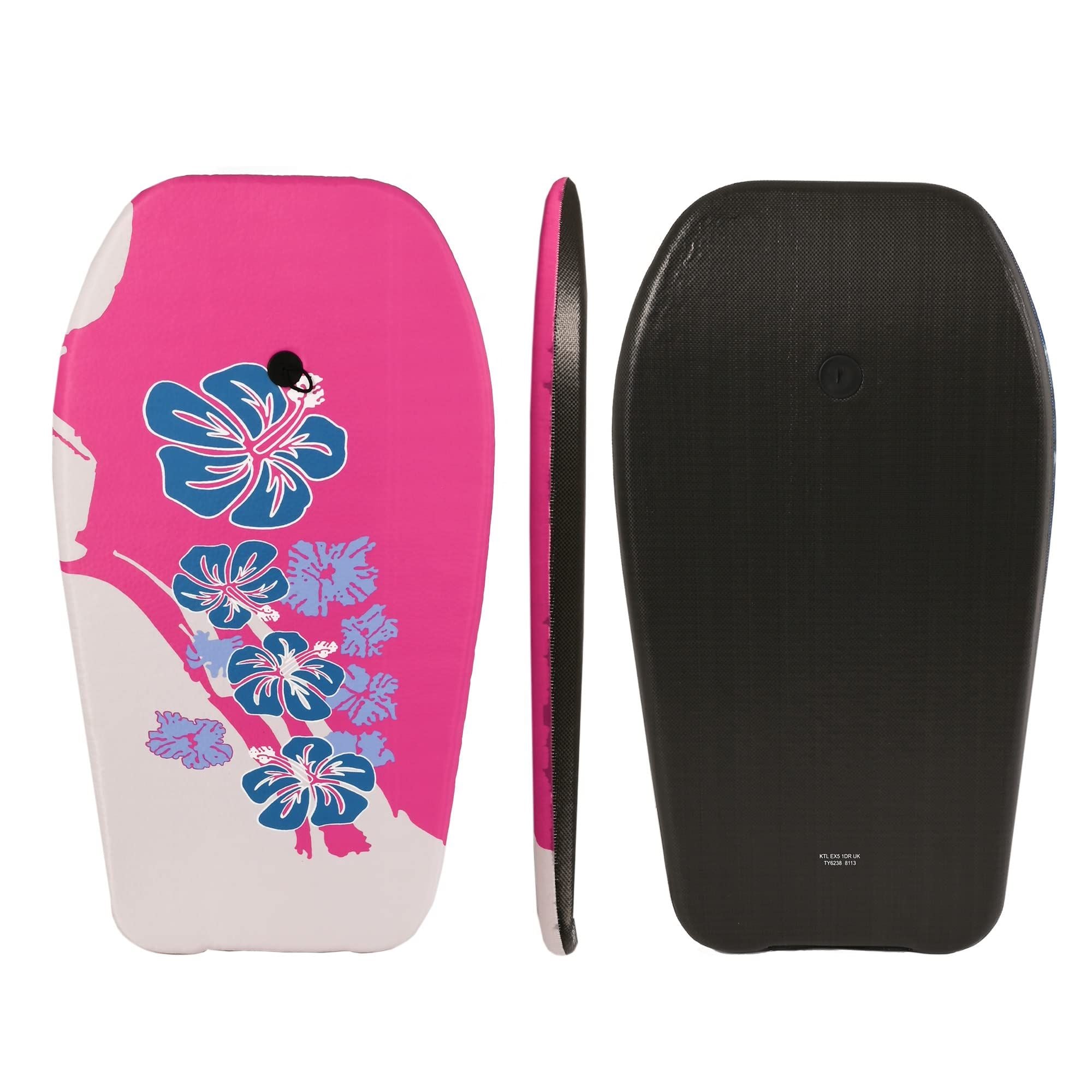 KandyToys 33" EPS Kids Bodyboard Complete with Safety Leash