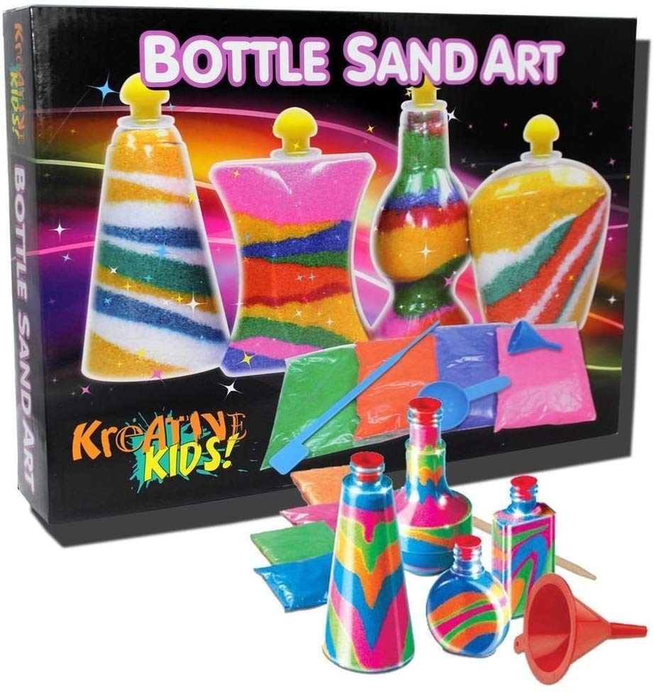 Kreative Kids Bottle Sand Art Children’s Craft Activity Set Make Your Own Craft Activity Kit