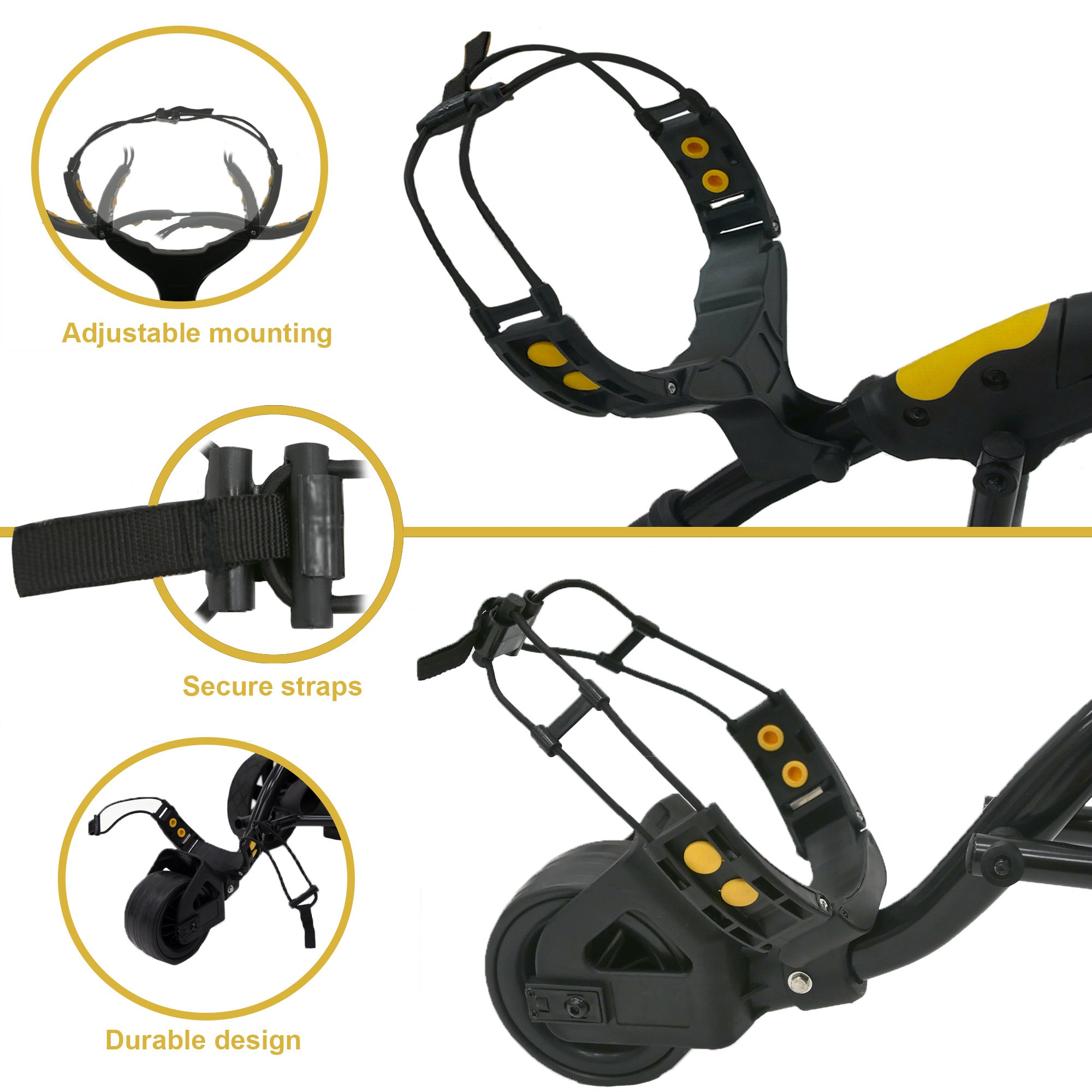 M.Y Pro Series Electric Golf Trolley | 9 Speed Auto Distance Function