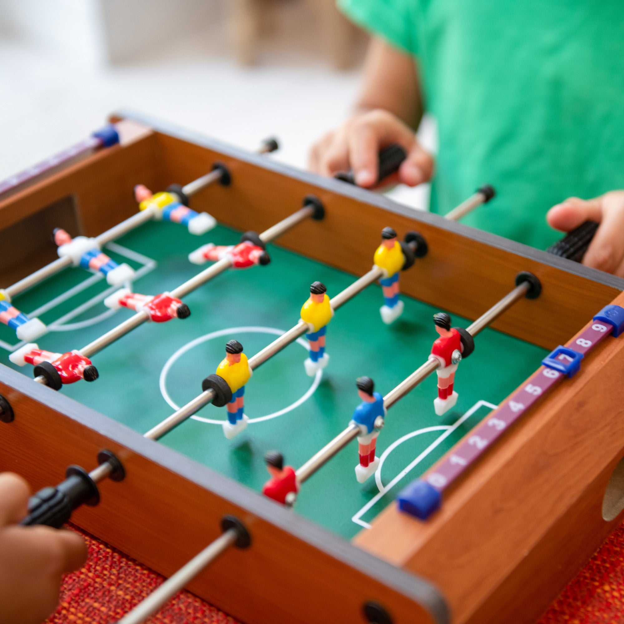 M.Y Mini Table Top Six-A-Side Football Table Game