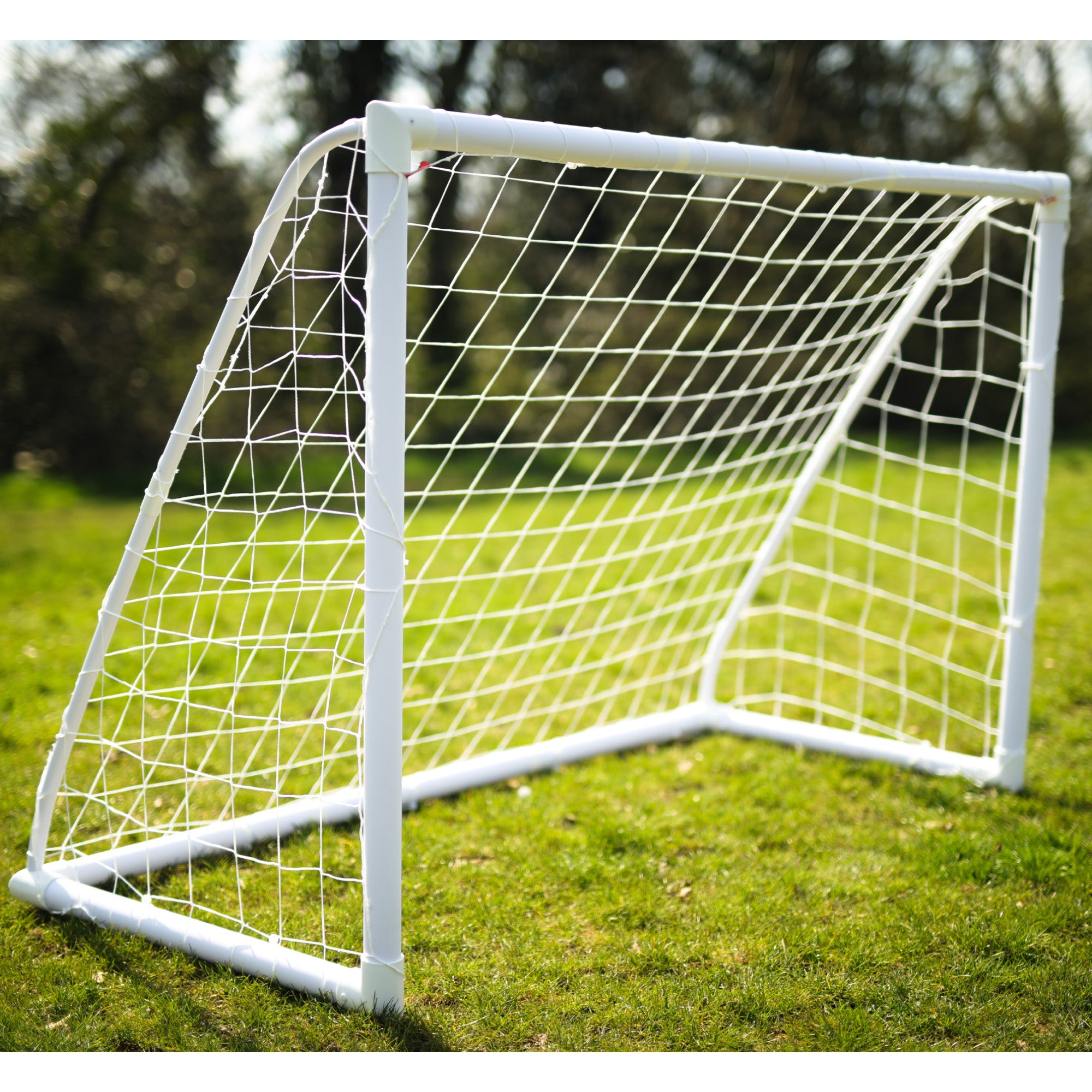 M.Y Kids Football Goal with Thick All Weather PVC Goal Posts & High Strength 2mm Nylon Football Net