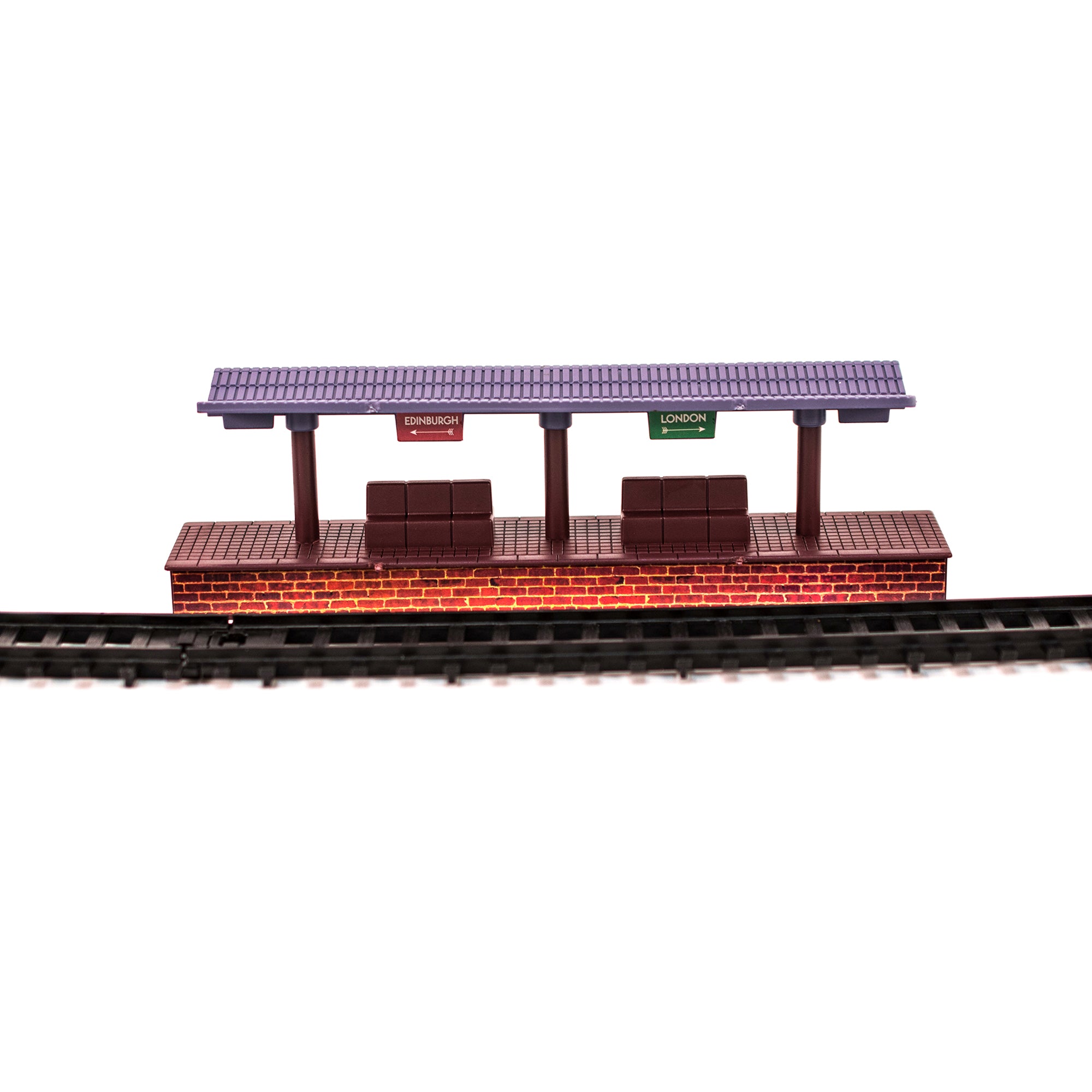 KandyToys Classic Retro Electric Large Toy Train With Tracks
