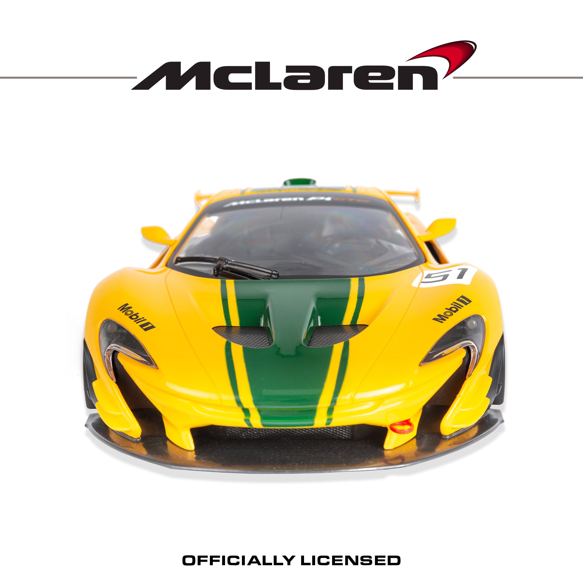 Remote Control McLaren | 1:14sc Model 2.4GHz | Official Licensed McLaren Model | Yellow | Rc Car | By KandyToys