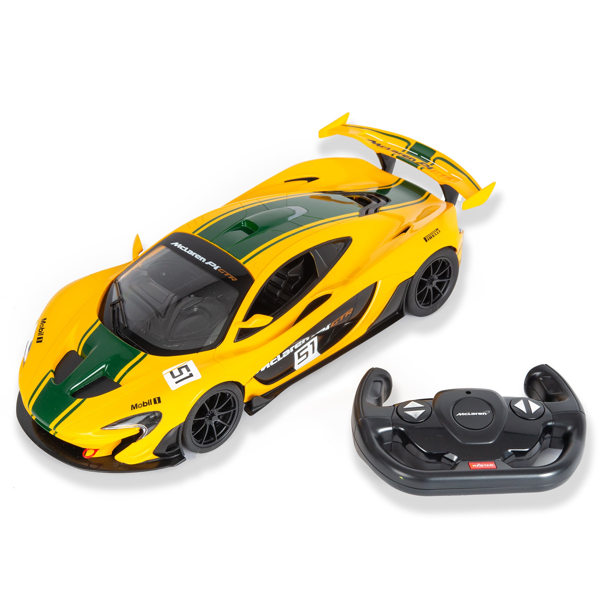 Remote Control McLaren | 1:14sc Model 2.4GHz | Official Licensed McLaren Model | Yellow | Rc Car | By KandyToys