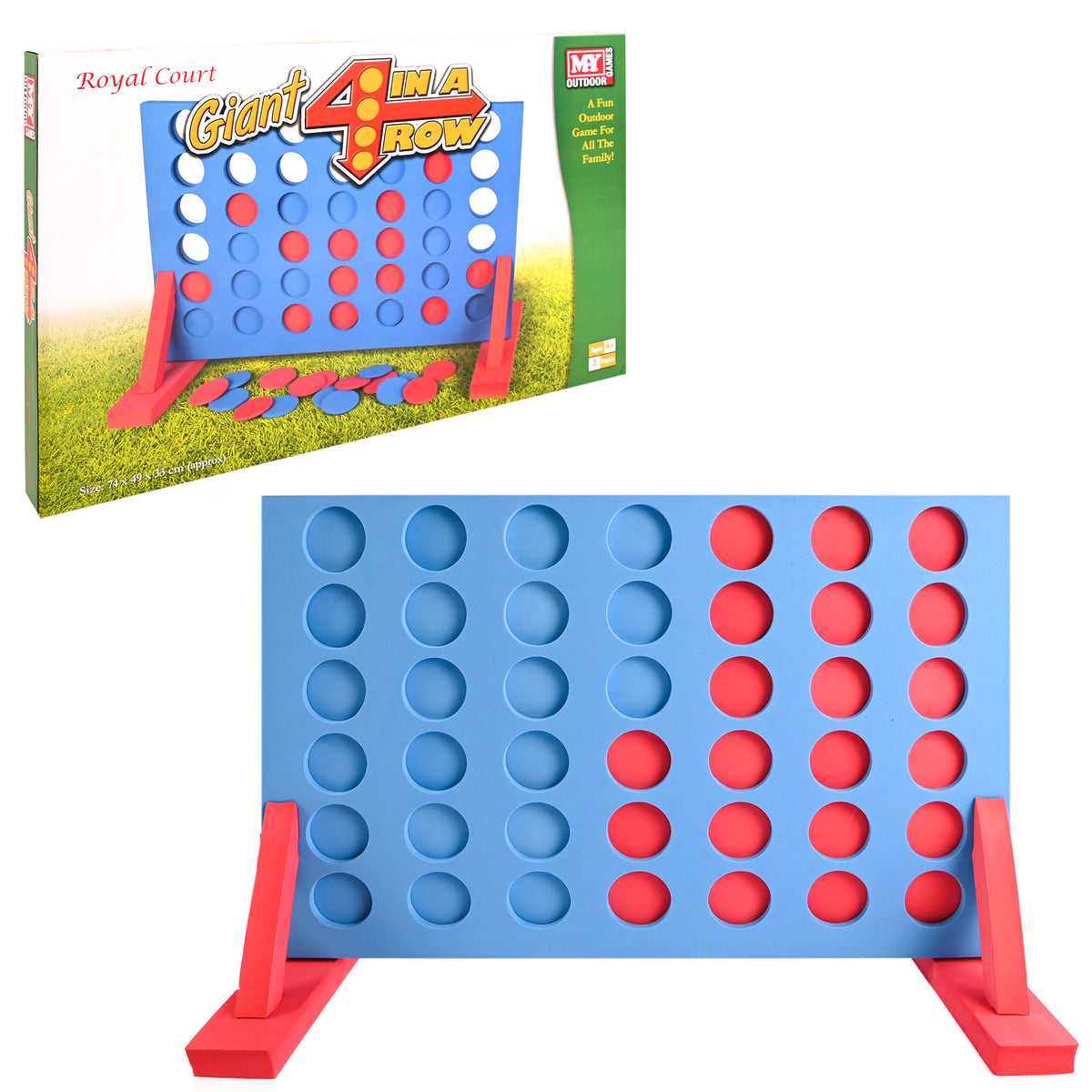 Giant EVA Foam 4 in a Row | Family Garden Activities | M.Y Official