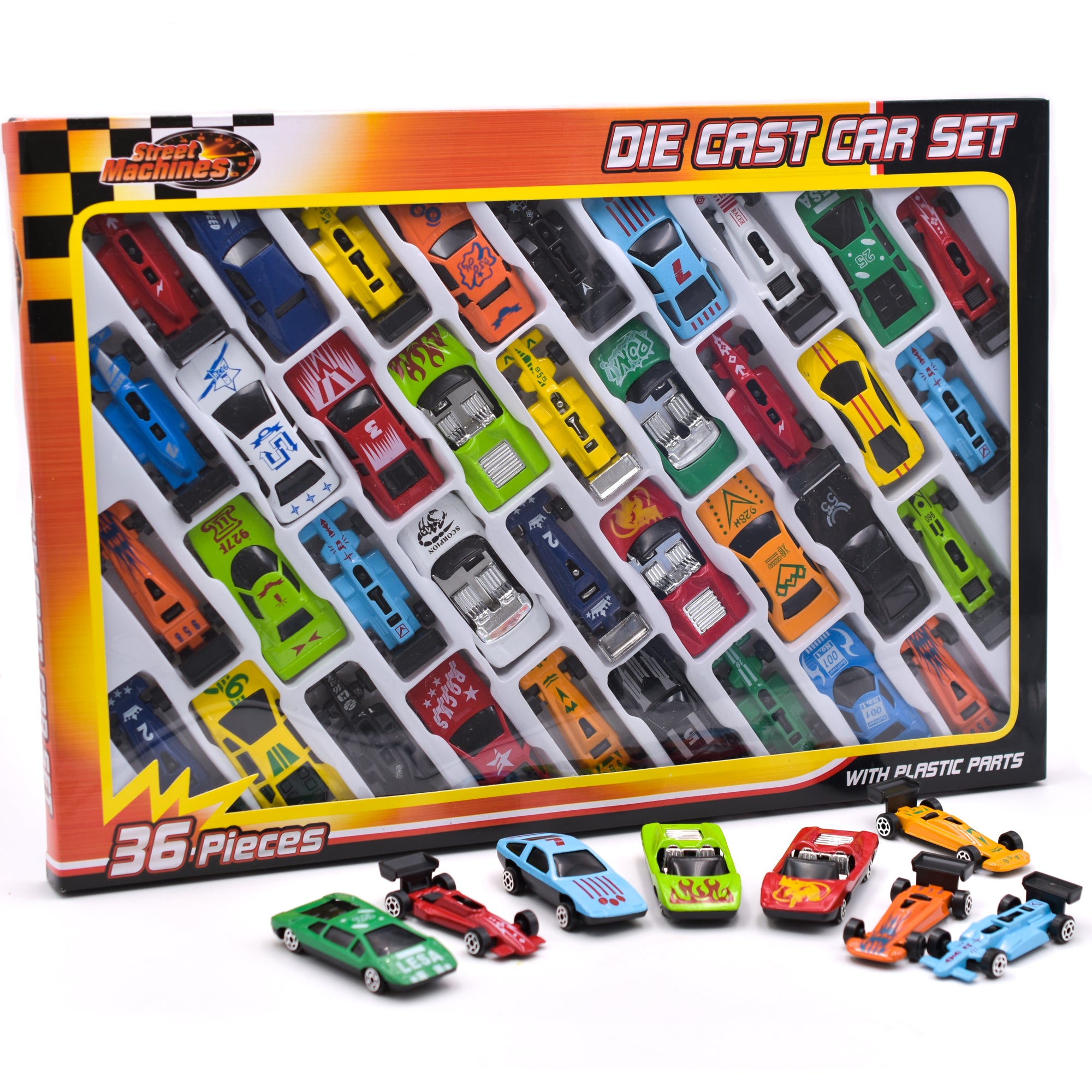 Kids Die Cast Metal Toy Cars – Diecast Mini Racing Cars Convertibles F1 Cars and Model Cars