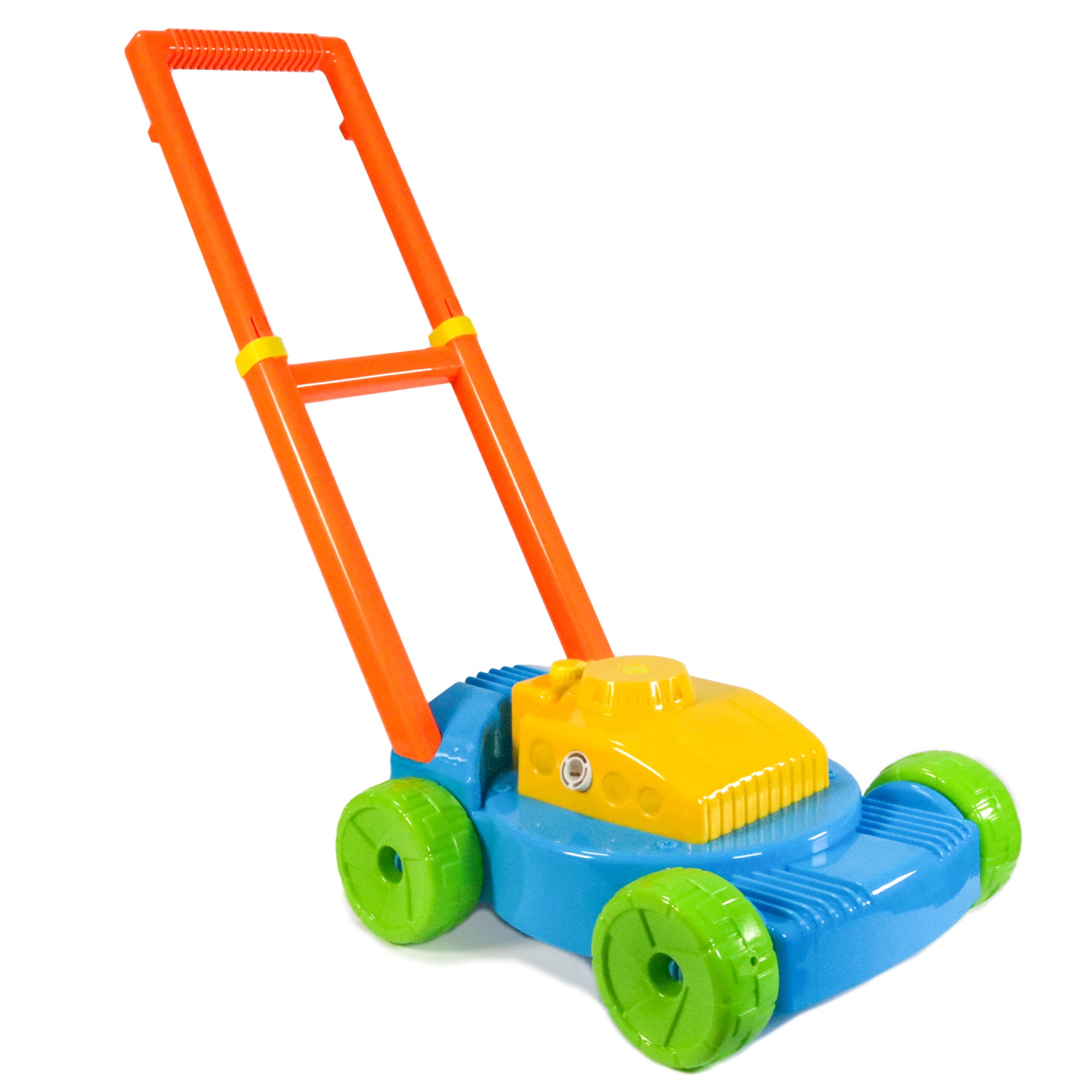 Auto Bubble Mower Spill-proof Bubble Lawn Mower Toy with Bubble Solution