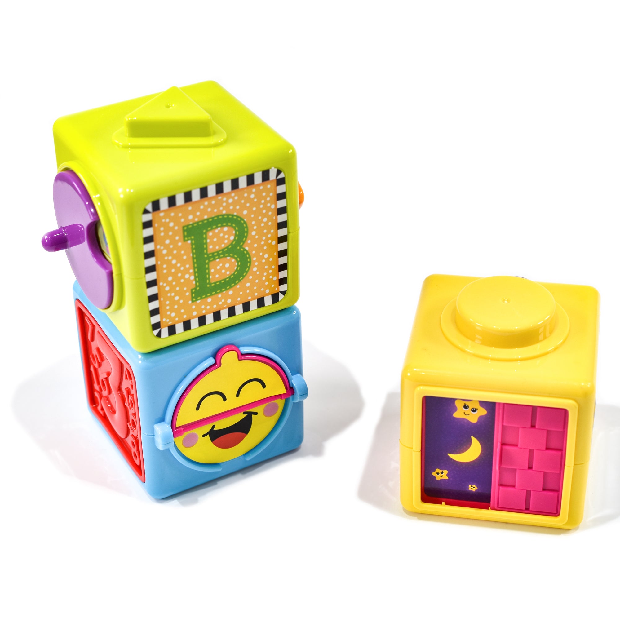 Baby Sensory Toys Interactive Learning Stacking Blocks | Children Aged 12 Months + | Baby Toys