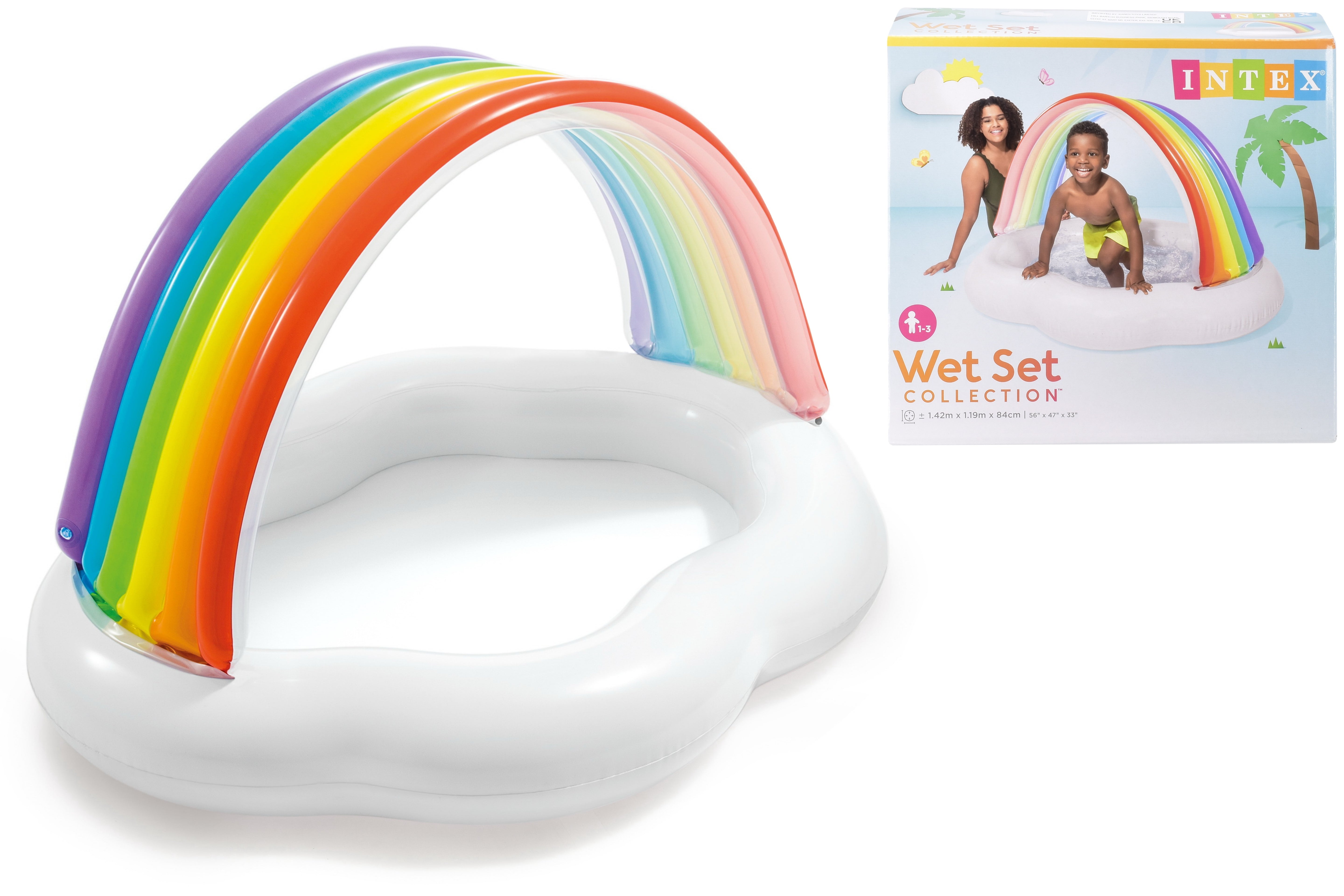 Intex Rainbow Cloud Baby Paddling Pool