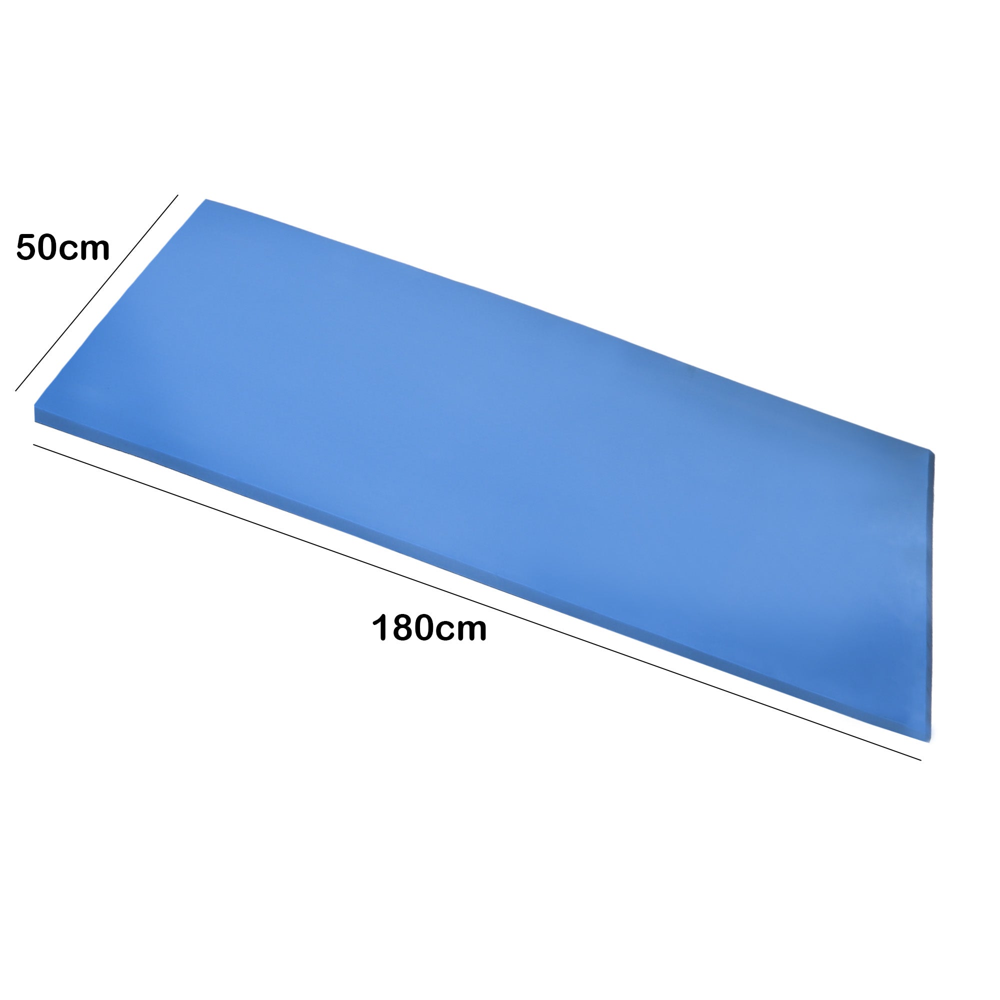 Out There! 180cm Multi Purpose Roll Mat Non Slip Exercise Mat with Carry Straps suitable as Camping Mat Exercise Mat