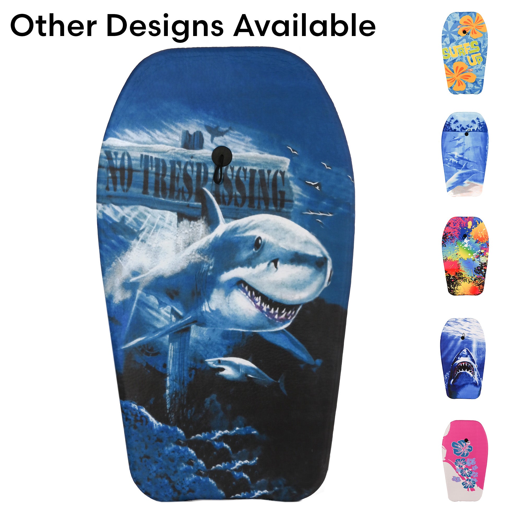 KandyToys 33" EPS Kids Bodyboard Complete with Safety Leash