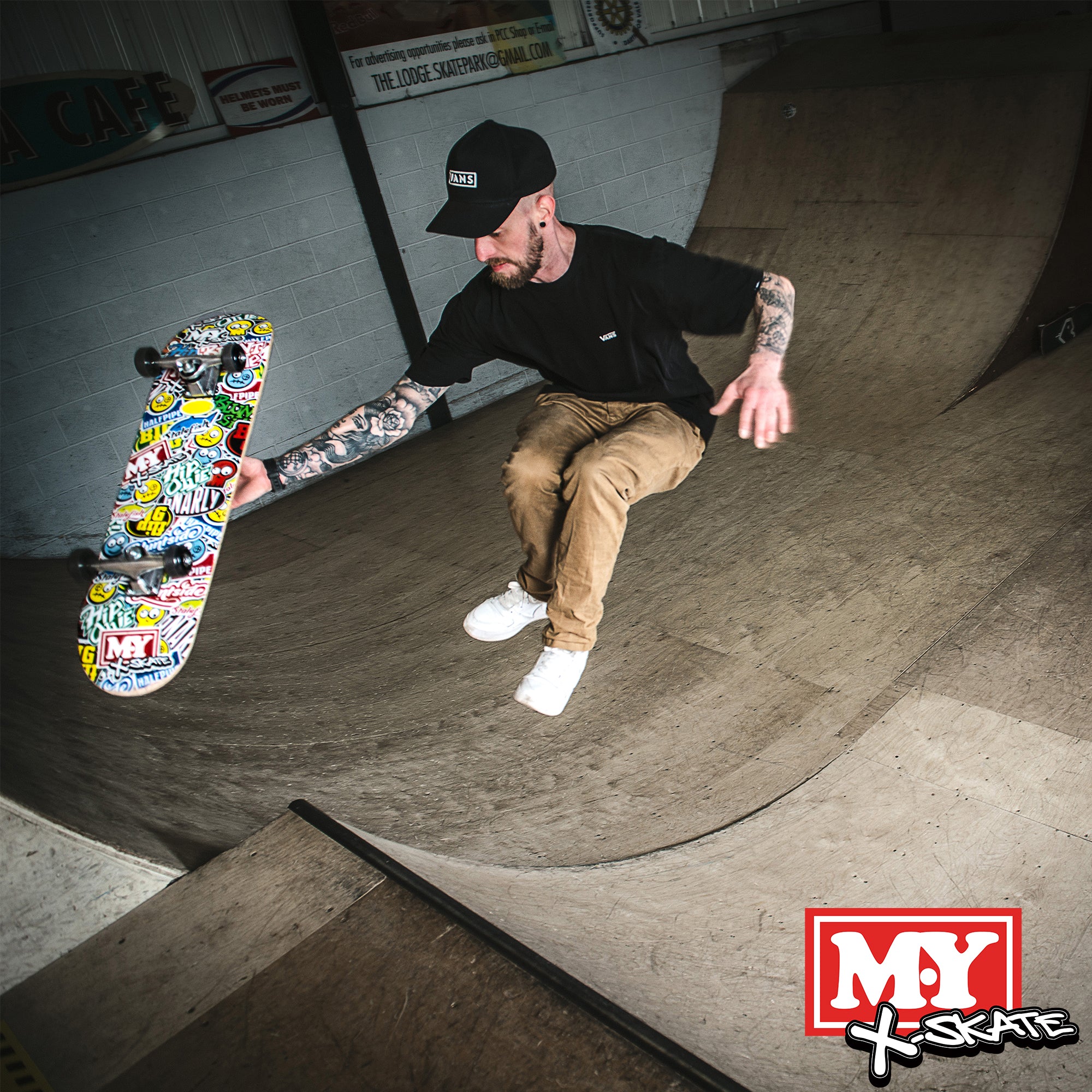 M.Y X-Skate Complete Skateboard 31" Double Kick Beginner Skateboard for Kids Teenagers & Adults 7 Ply Maple Deck ABEC 7 Bearings for tricks and skateparks