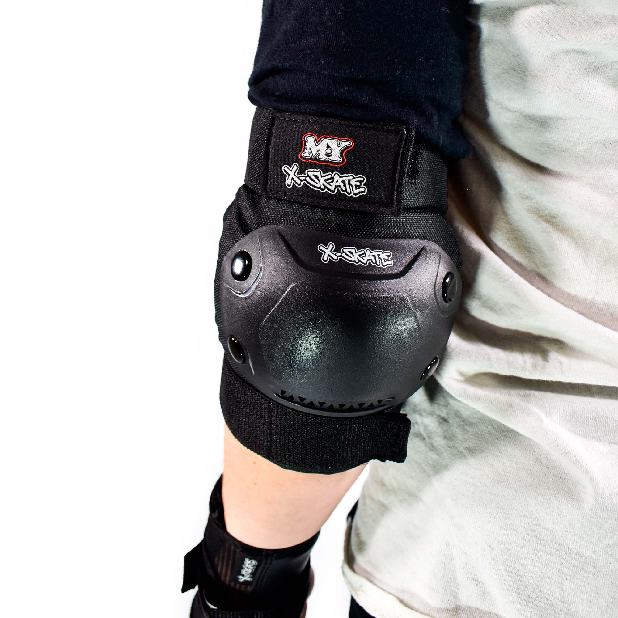 M.Y X-Skate Kids Protective Skate Pads for Knees Elbows and Wrists