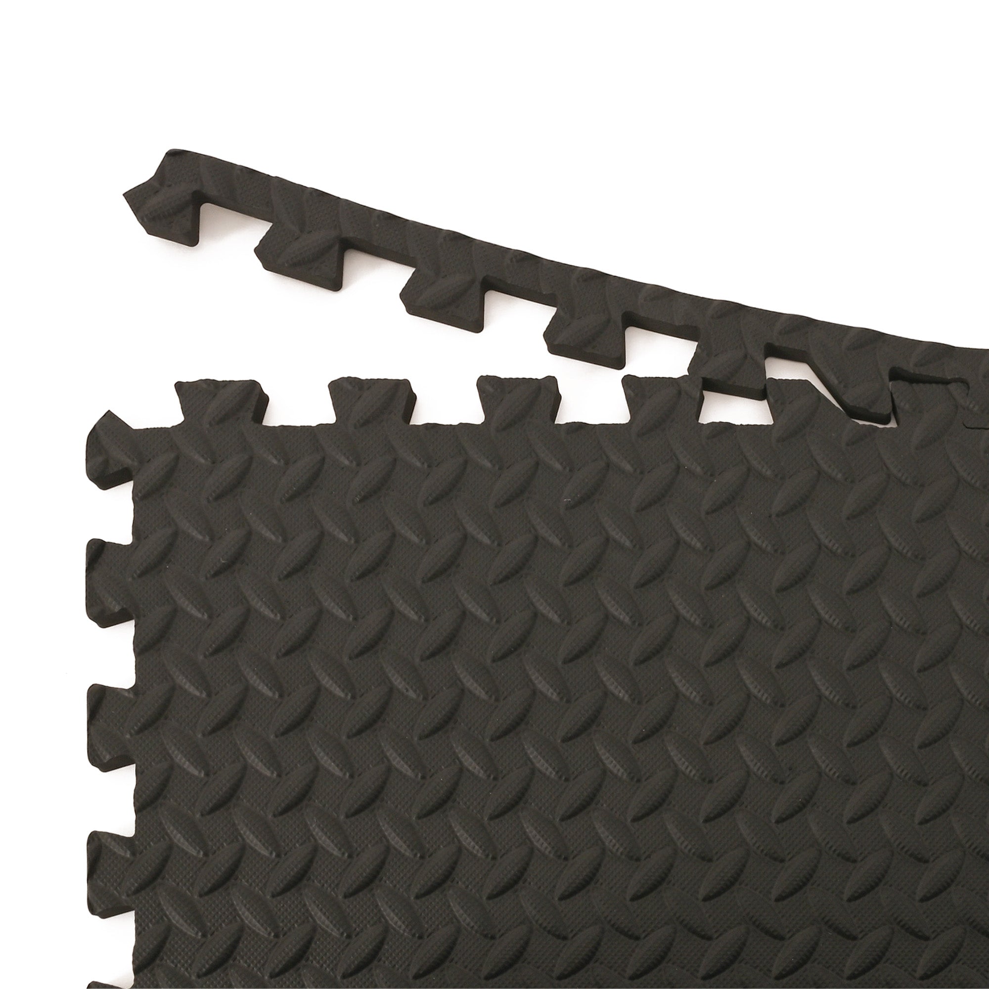 M.Y Extra Large Interlocking Foam Textured Mat - 60x60cm Dark Grey Soft EVA Floor Mats – Exercise Mats – Play Mats