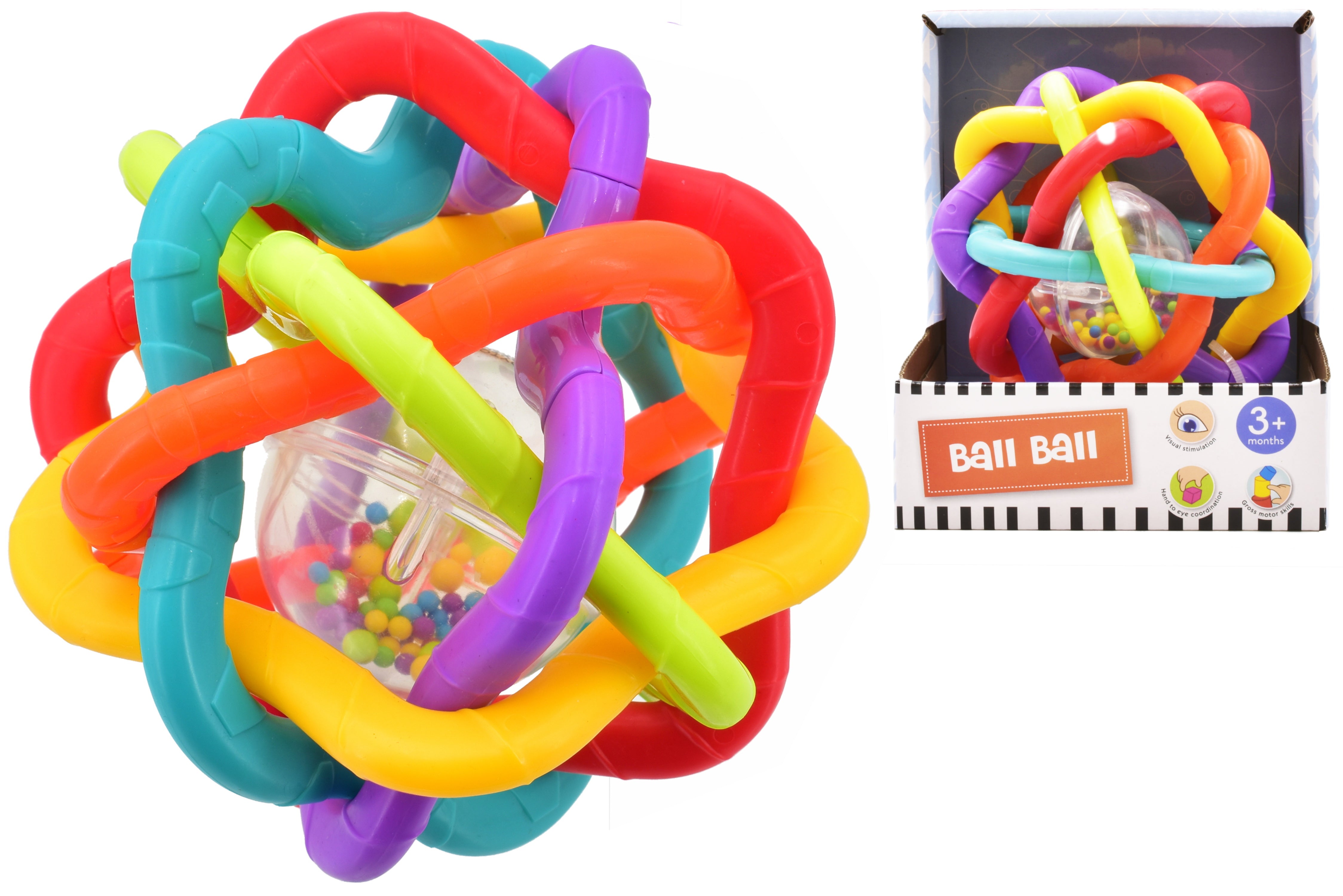 KandyToys Baby Rattle Ball | Baby Toys