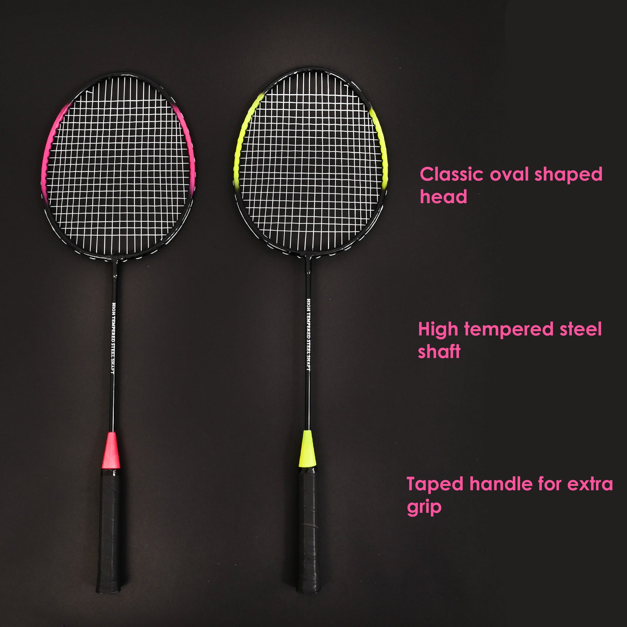 4 Player Family Badminton Set with Net