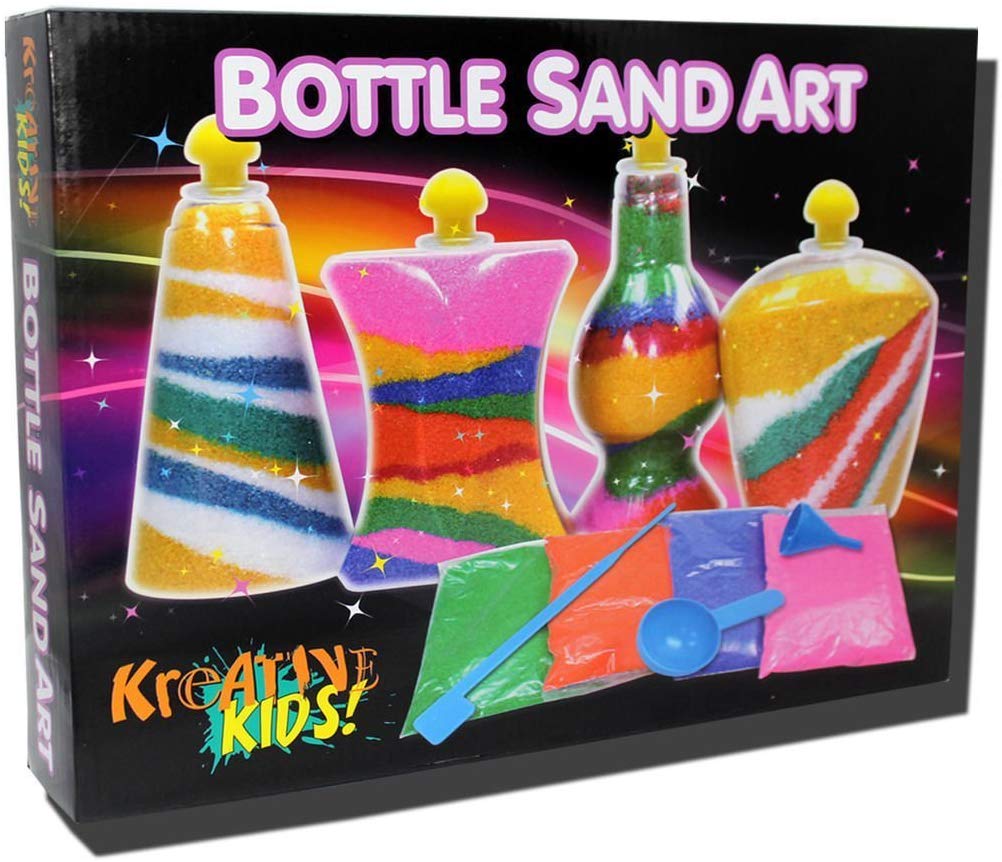 Kreative Kids Bottle Sand Art Children’s Craft Activity Set Make Your Own Craft Activity Kit