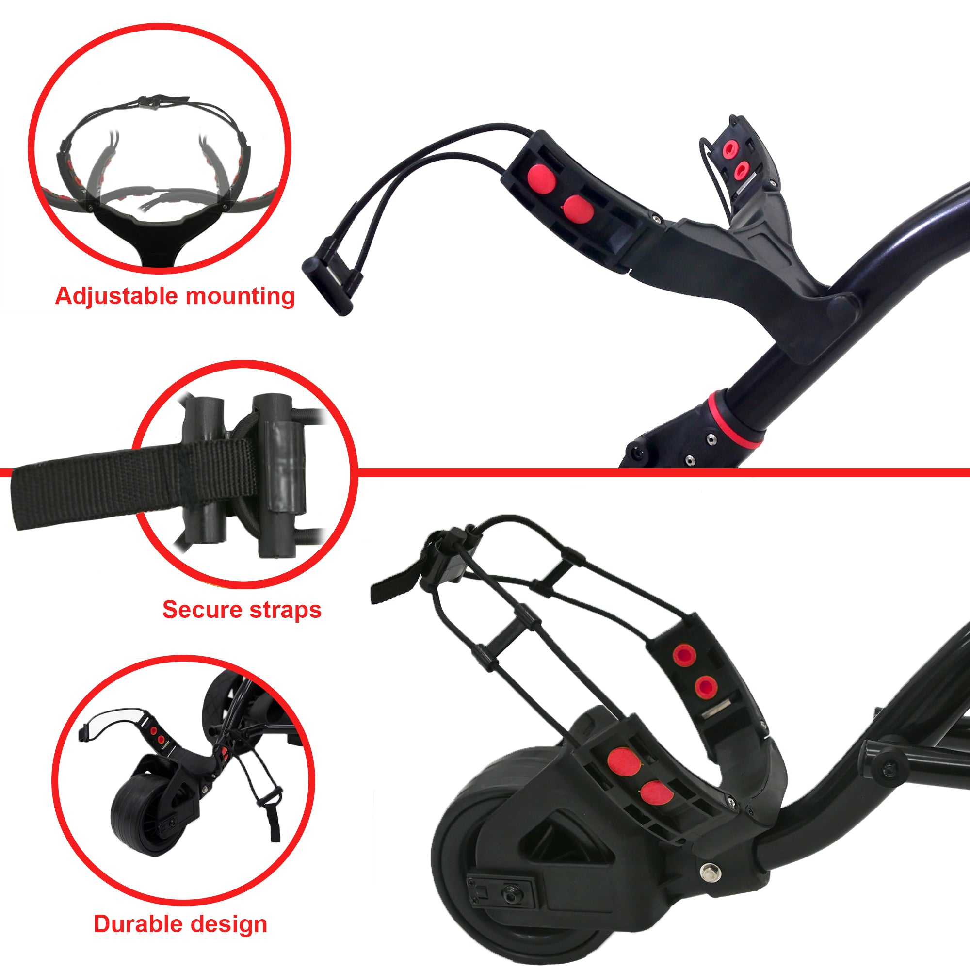 M.Y Pro Series Electric Golf Trolley | 9 Speed Auto Distance Function