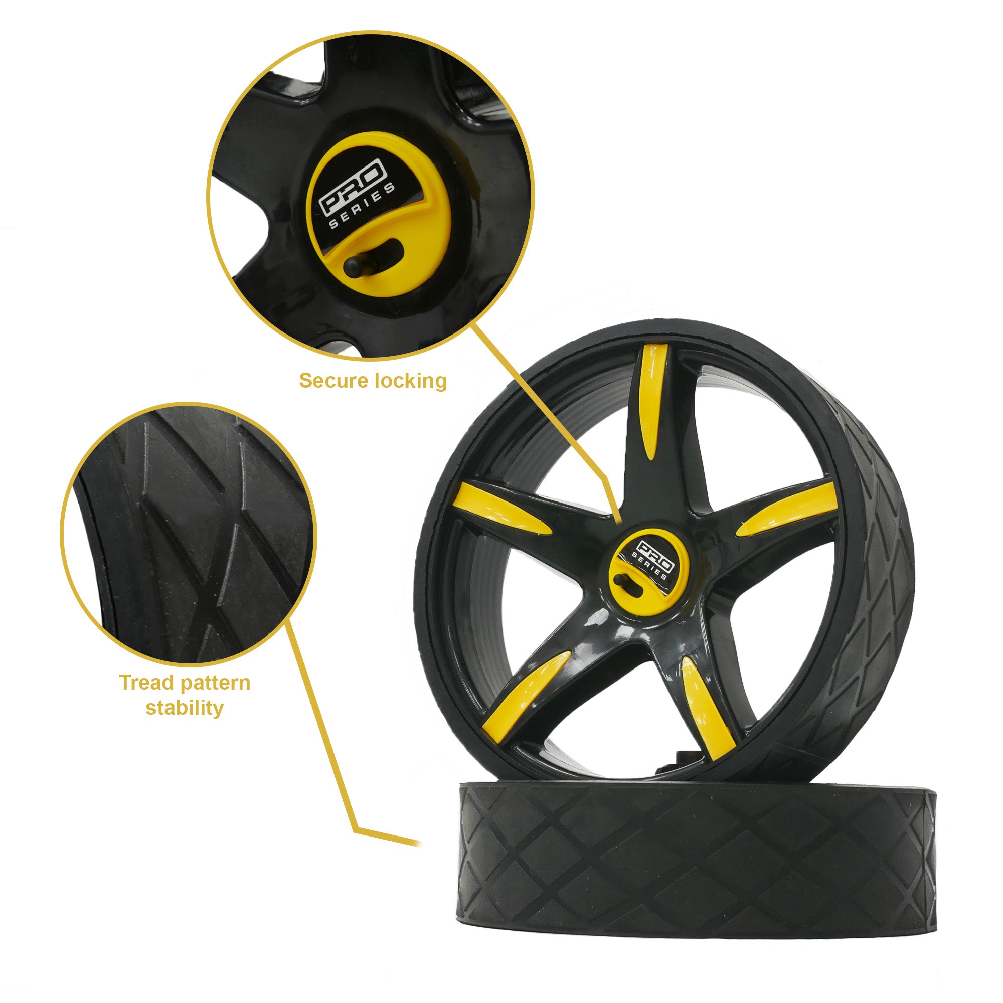 M.Y Pro Series Electric Golf Trolley | 9 Speed Auto Distance Function