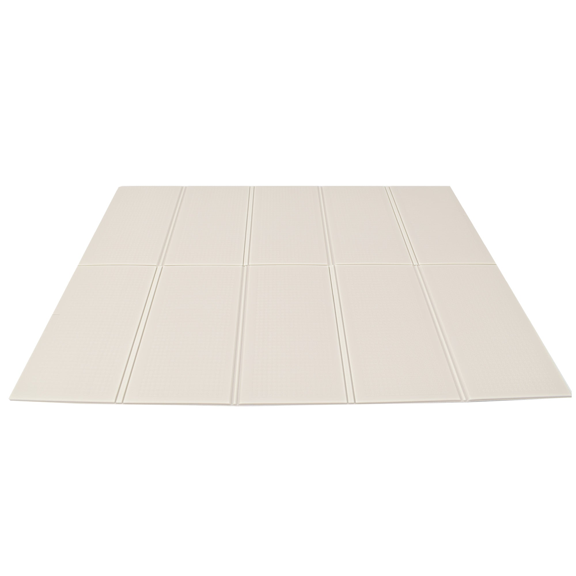 KandyToys 1.98m x 1.48m Grey Foldable Baby Play Mat | Thick Padded XPE Baby Crawl Mat | Waterproof | Safe