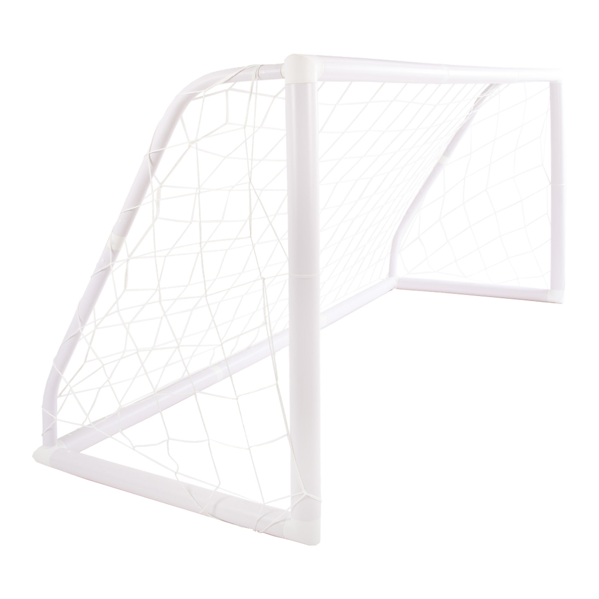 M.Y Kids Football Goal with Thick All Weather PVC Goal Posts & High Strength 2mm Nylon Football Net