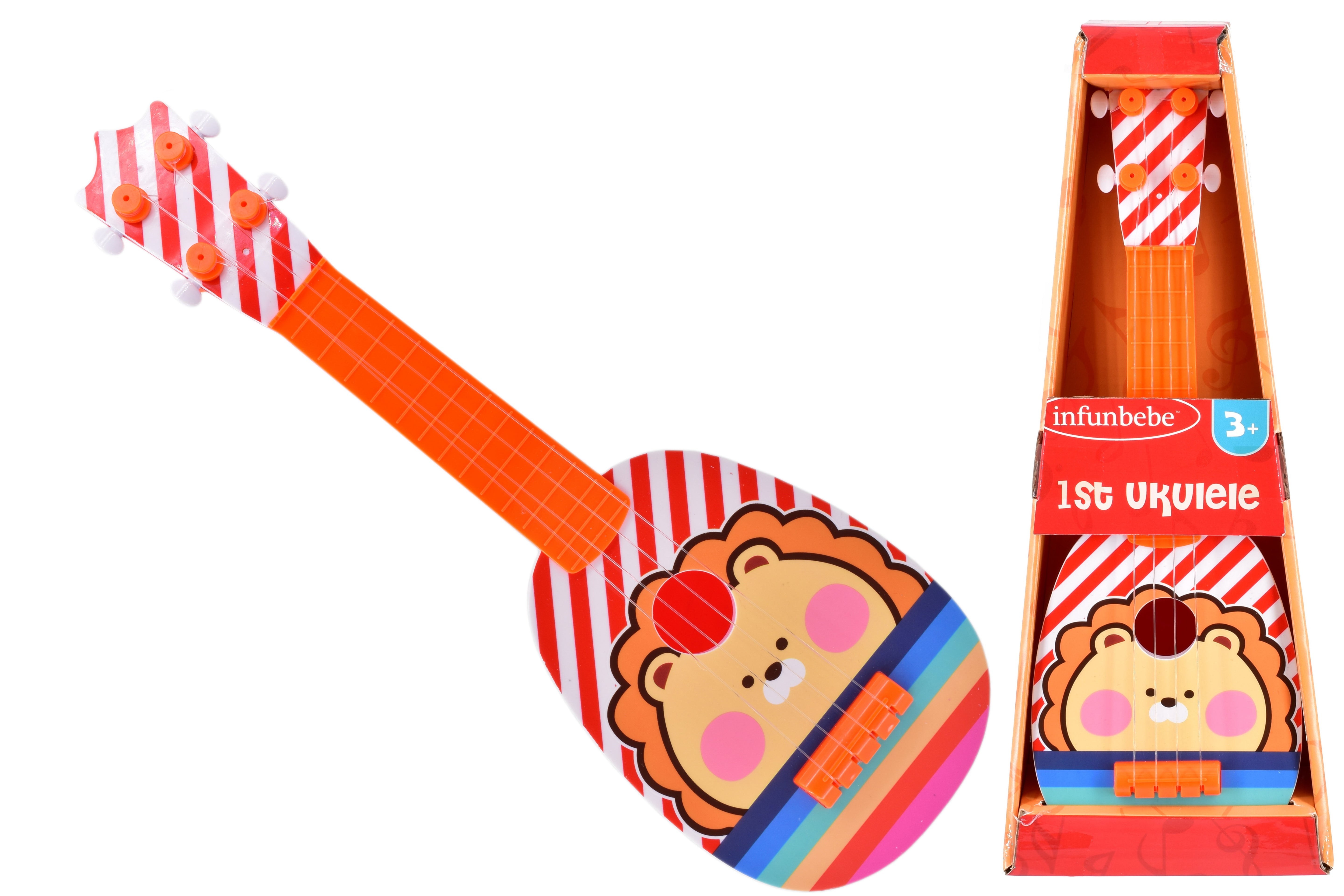 infunbebe My First Ukulele | Musical Instruments For Toddlers | Toy Ukulele | Toddler Toys