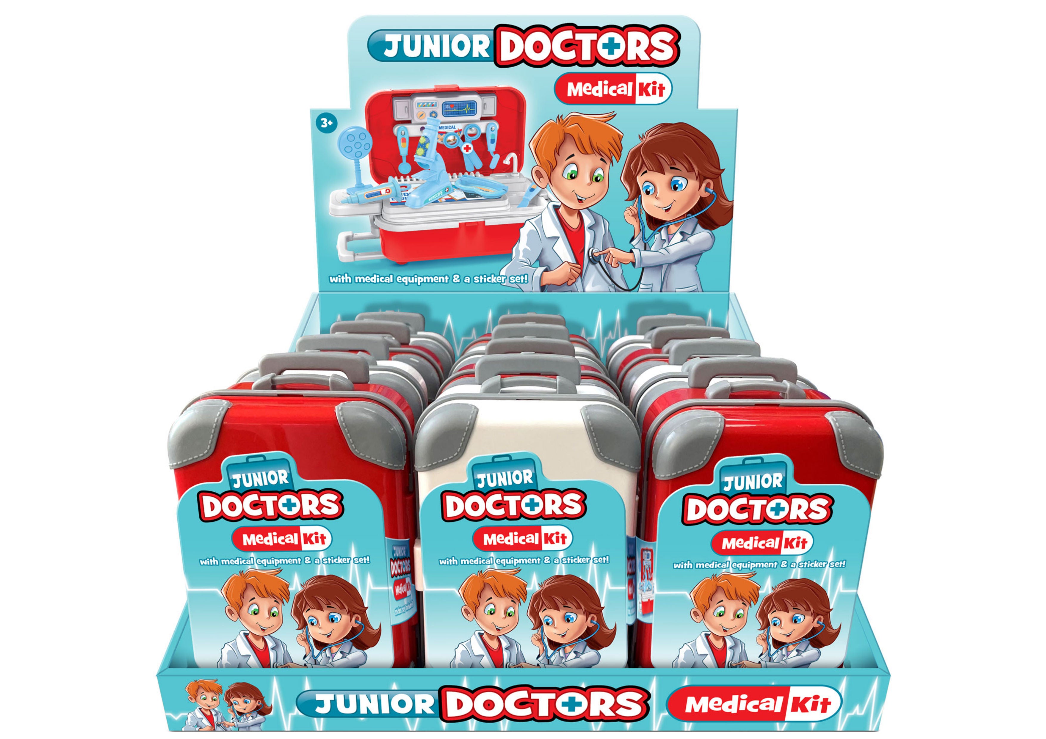 KandyToys Junior Doctors Medical Kit | Unisex Children's Hospital Toys