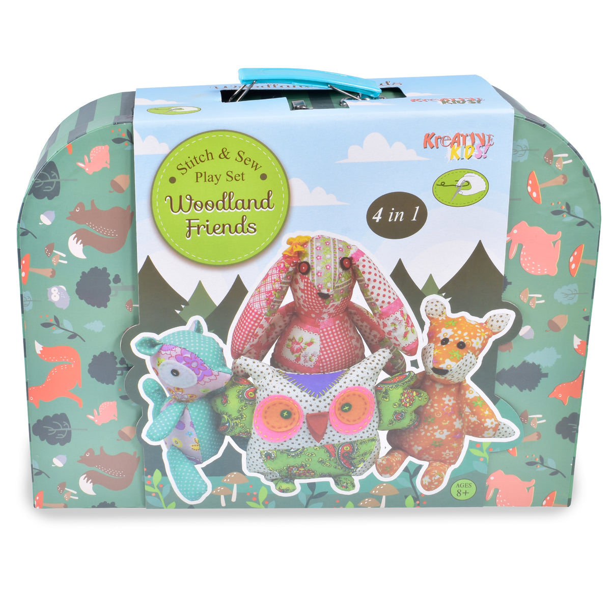 Kreative Kids Woodland Friends Stitch & Sew Play Kit | Children’s Craft Set