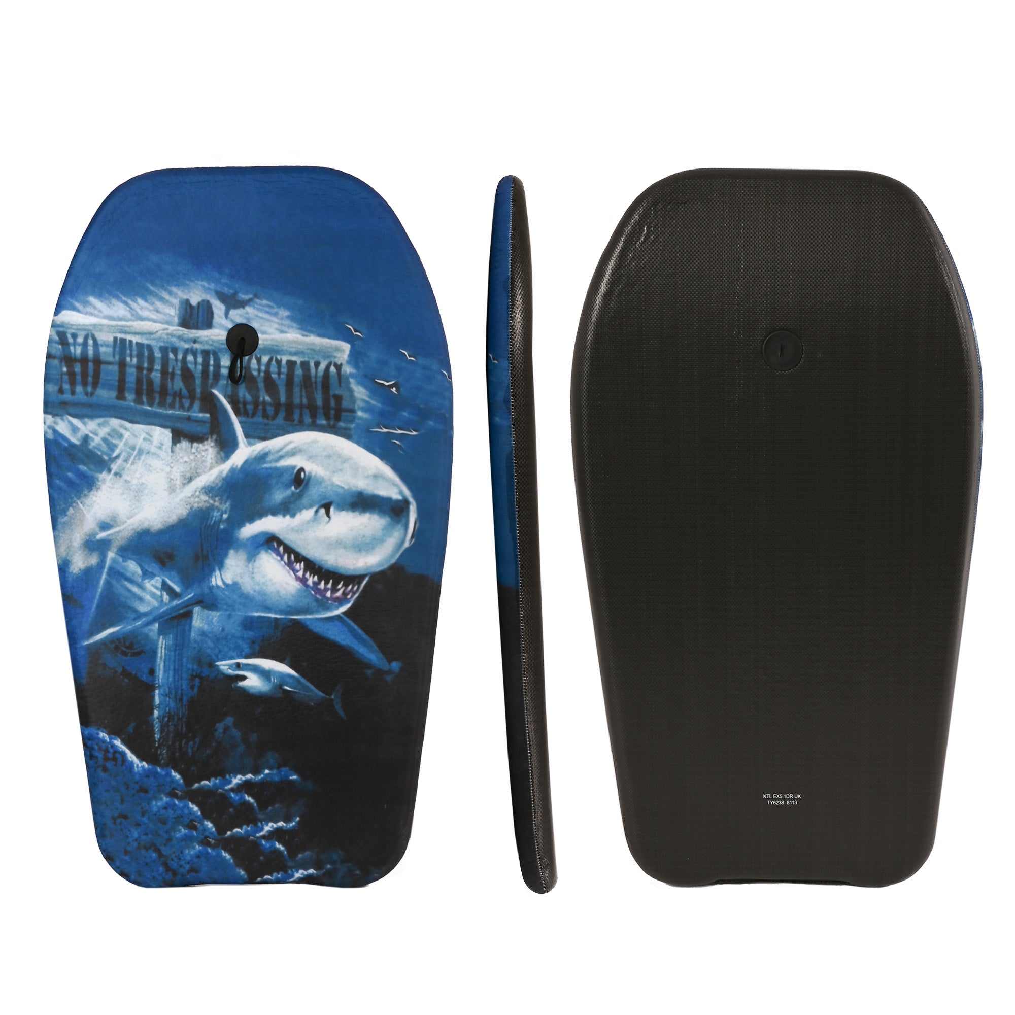 KandyToys 33" EPS Kids Bodyboard Complete with Safety Leash