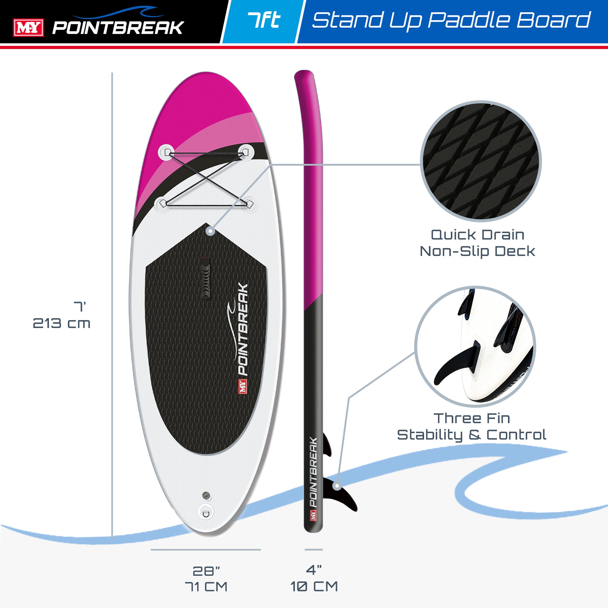 Point Break 7' Paddleboard
