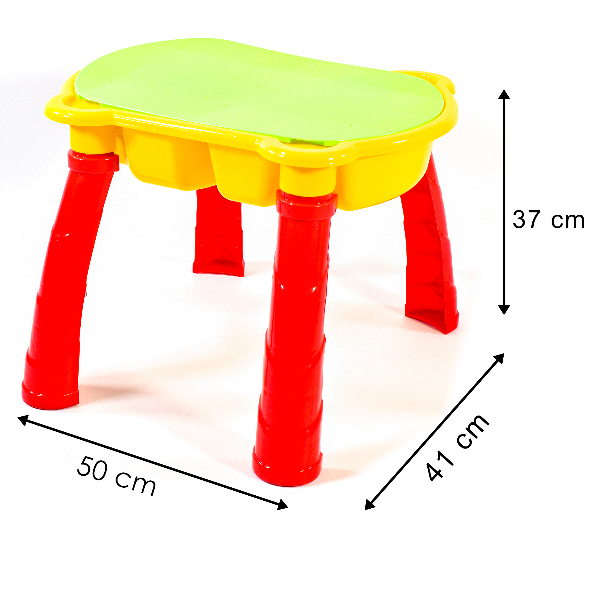 KandyToys Sand and Water Table with Accessories - Kids Outdoor Play Garden Sandpit